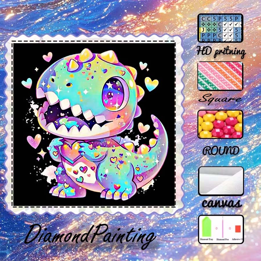 1 piece 5D DIY flocking cloth, - 5D Diamond Painting Kit Full Drill 评论和价格