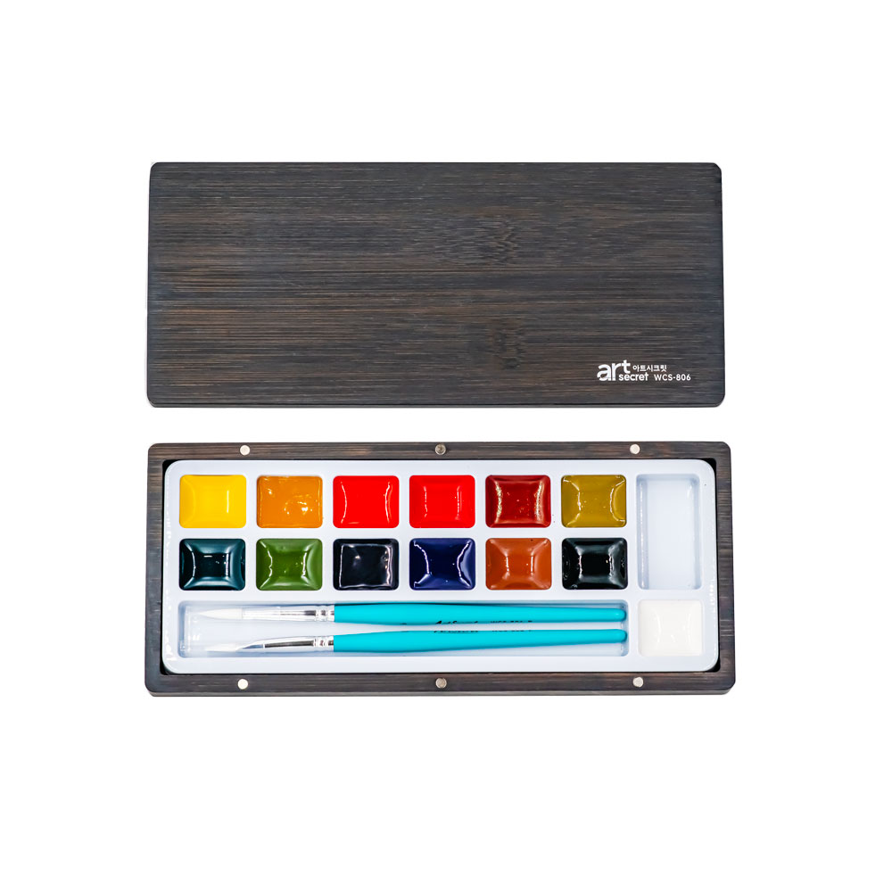 ArtSecret 13 Solid Watercolor  - Watercolor Paint Set Solid Pigment 评论和价格