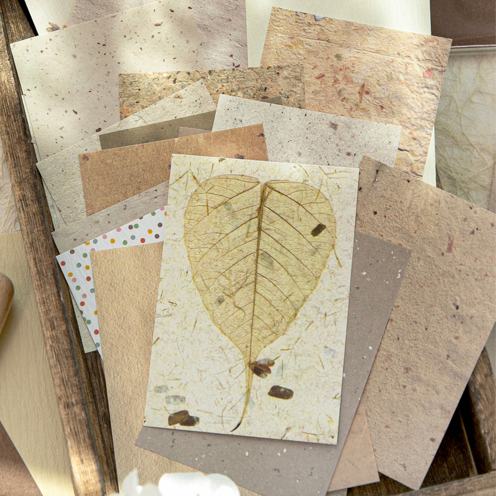 50PCS Vintage Material Paper S - Vintage Junk Journal Scrapbooking Paper 评论和价格