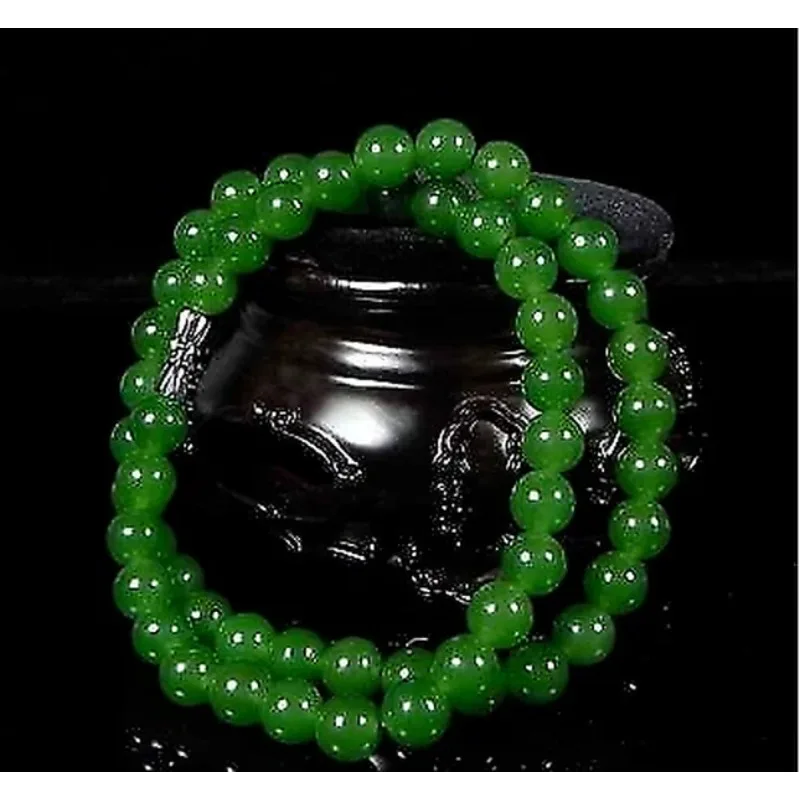Genuine Natural Green Beads Ne - Beading 评论和价格