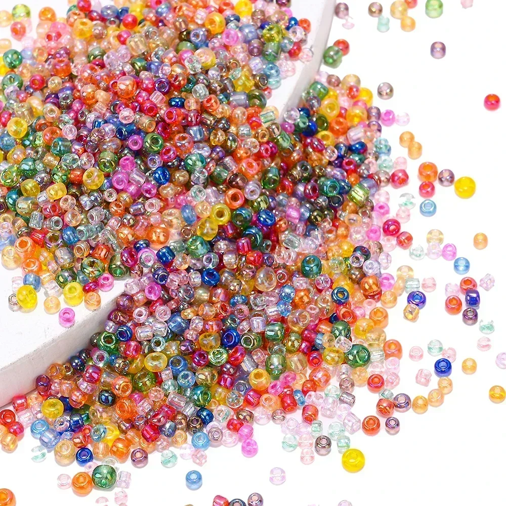 10g 2mm 3mm 4mm AB Color Czech - Glass Seed Beads 2Mm Jewelry Making 评论和价格
