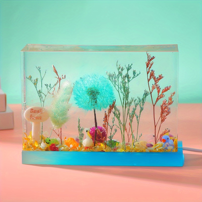 6Pcs Rectangle Silicone Mold S - Silicone Epoxy Resin Molds Set 评论和价格