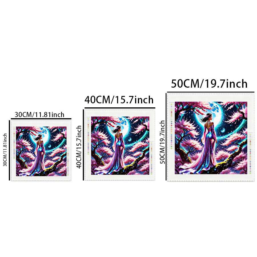 1 piece 5D DIY flocking cloth, - 5D Diamond Painting Kit Full Drill 评论和价格