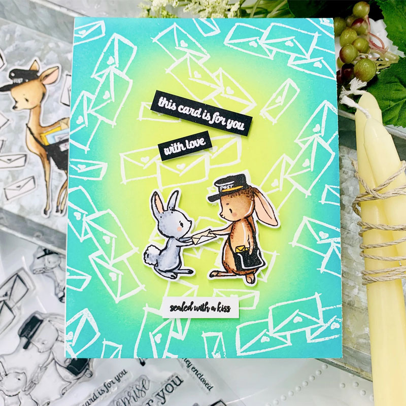 Baby Boy And Girl Animals Rabb - Clear Silicone Stamps For Card Making 评论和价格
