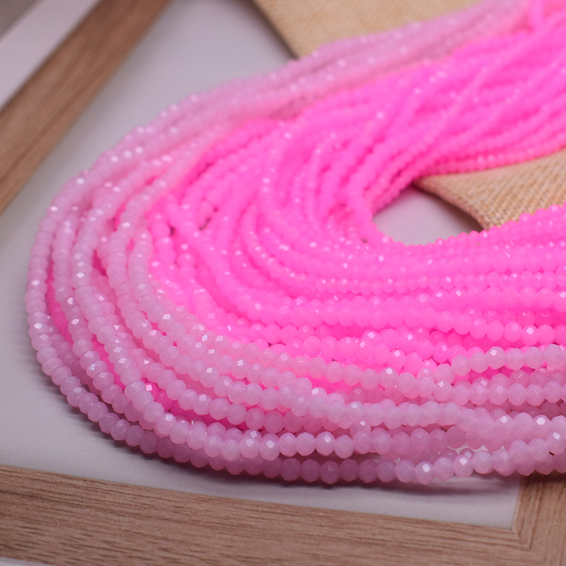 Bright peach pink 1 2 3 4 6 8m - Glass Seed Beads 2Mm Jewelry Making 评论和价格
