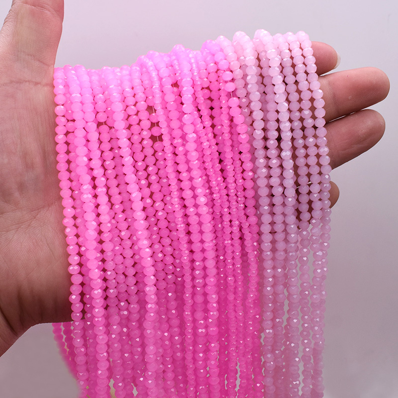 Bright peach pink 1 2 3 4 6 8m - Glass Seed Beads 2Mm Jewelry Making 评论和价格