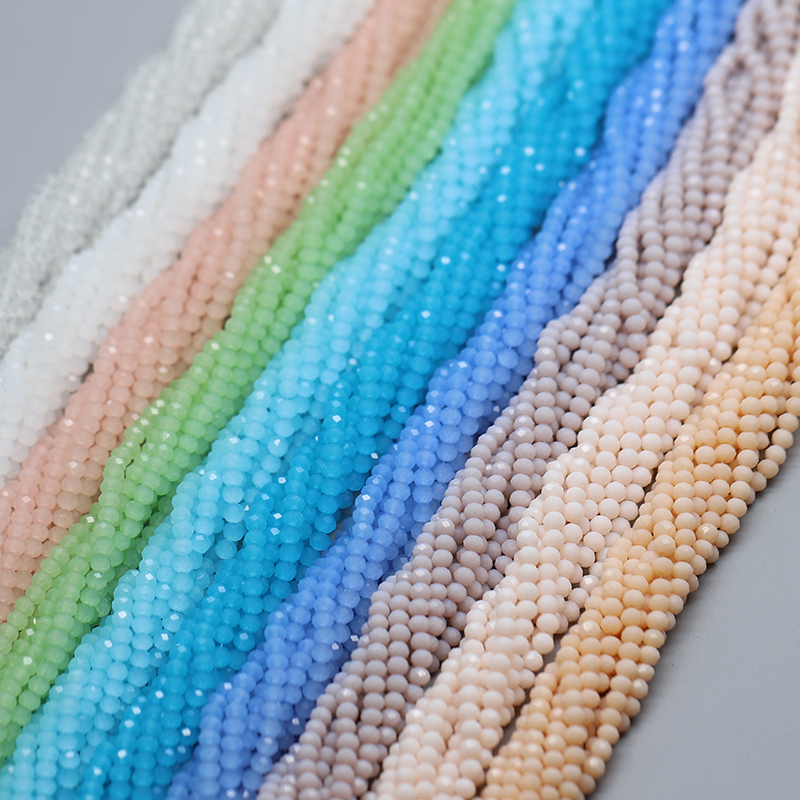 4mm（10strand）1050pcs/bag Facet - Glass Seed Beads 2Mm Jewelry Making 评论和价格