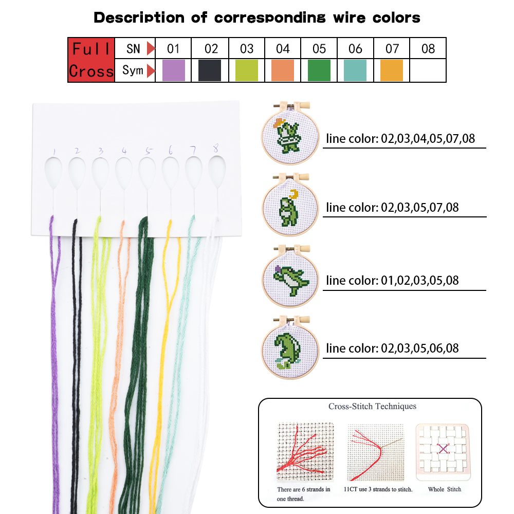 4pcs Embroidery Starter Kit DI - Embroidery 评论和价格
