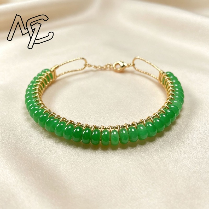 Natural Dry Blue Jade Abacus B - Beading 评论和价格