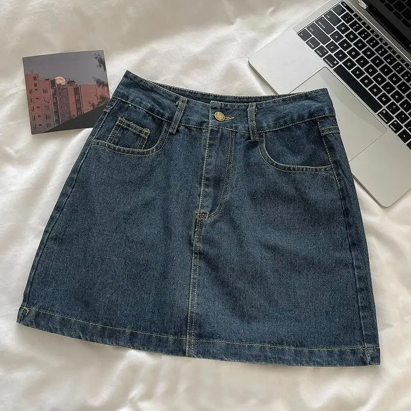 Y2K Denim Skirt Set: Vintage J - Embroidery 评论和价格