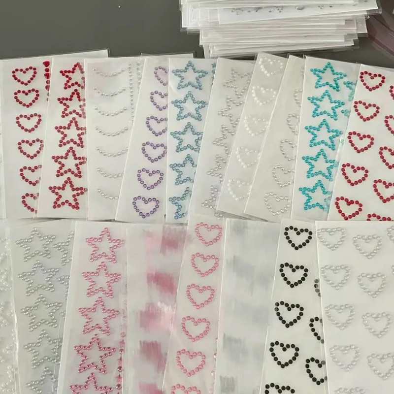 Self Adhesive Diamond Star Hea - Scrapbooking 评论和价格