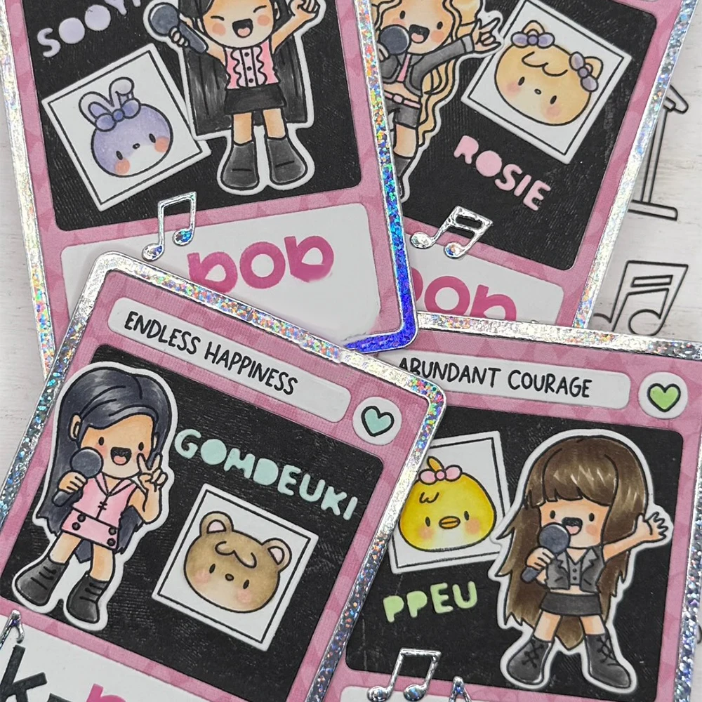 Concert Boy Girl Band Clear Si - Clear Silicone Stamps For Card Making 评论和价格