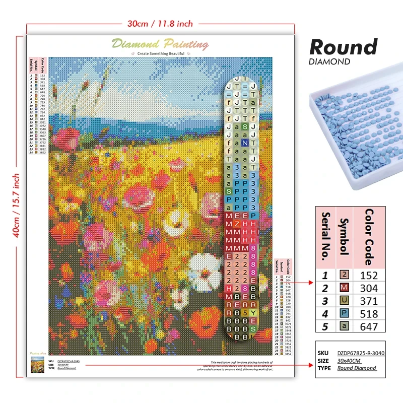 5D DIY Diamond Painting Kit Cr - 5D Diamond Painting Kit Full Drill 评论和价格