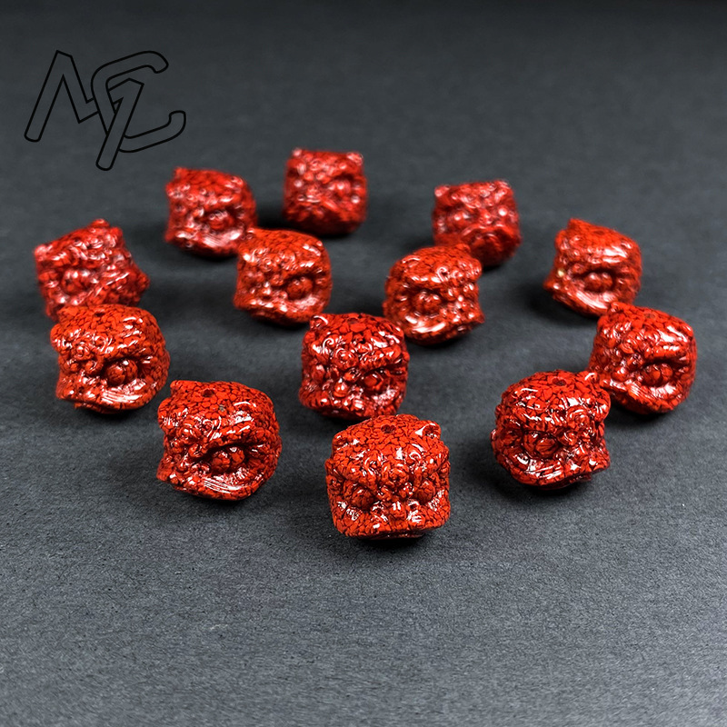 10pc Natural Cinnabar Crystal  - Beading 评论和价格