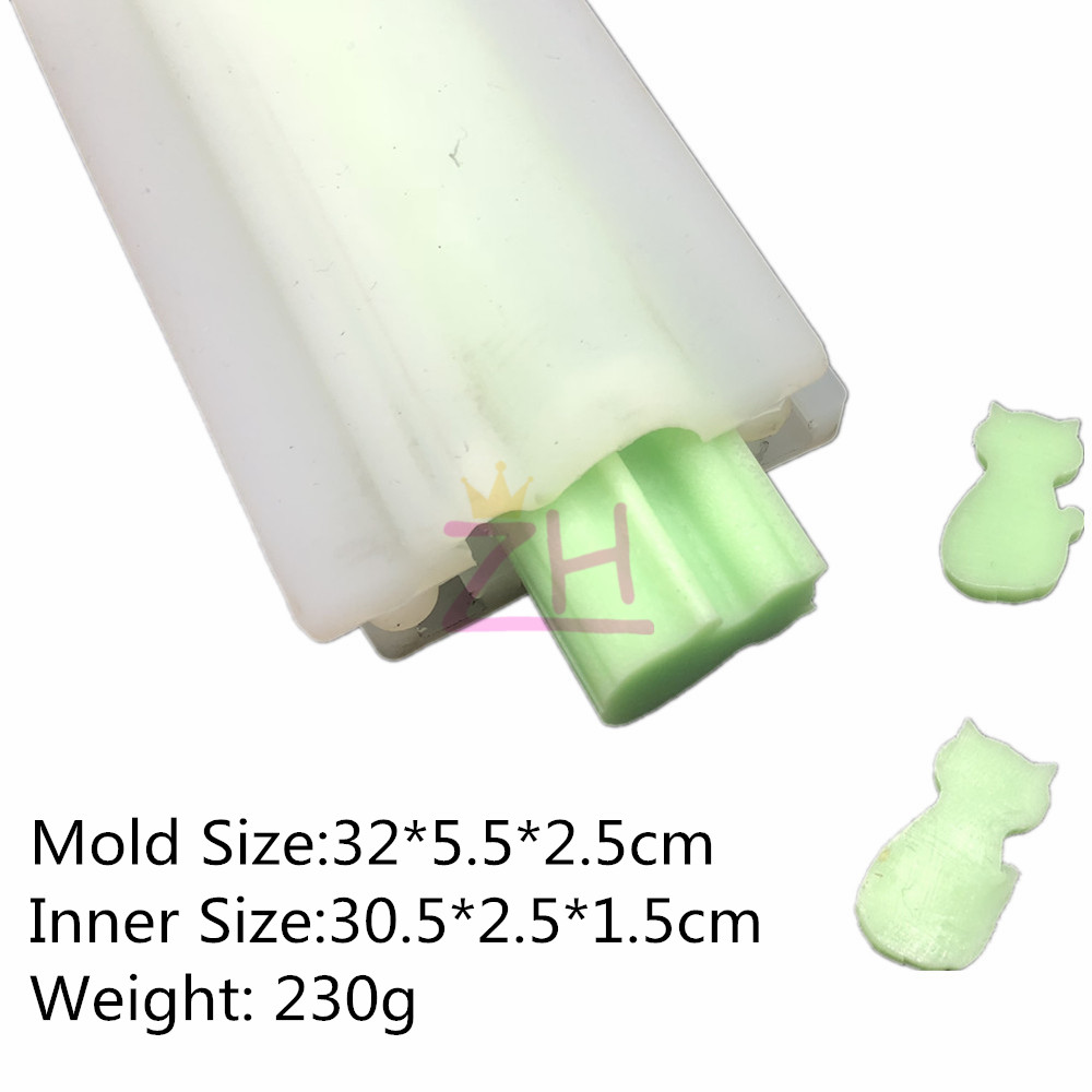Cat Shaped Silicone Tube Colum - Craft Tools 评论和价格
