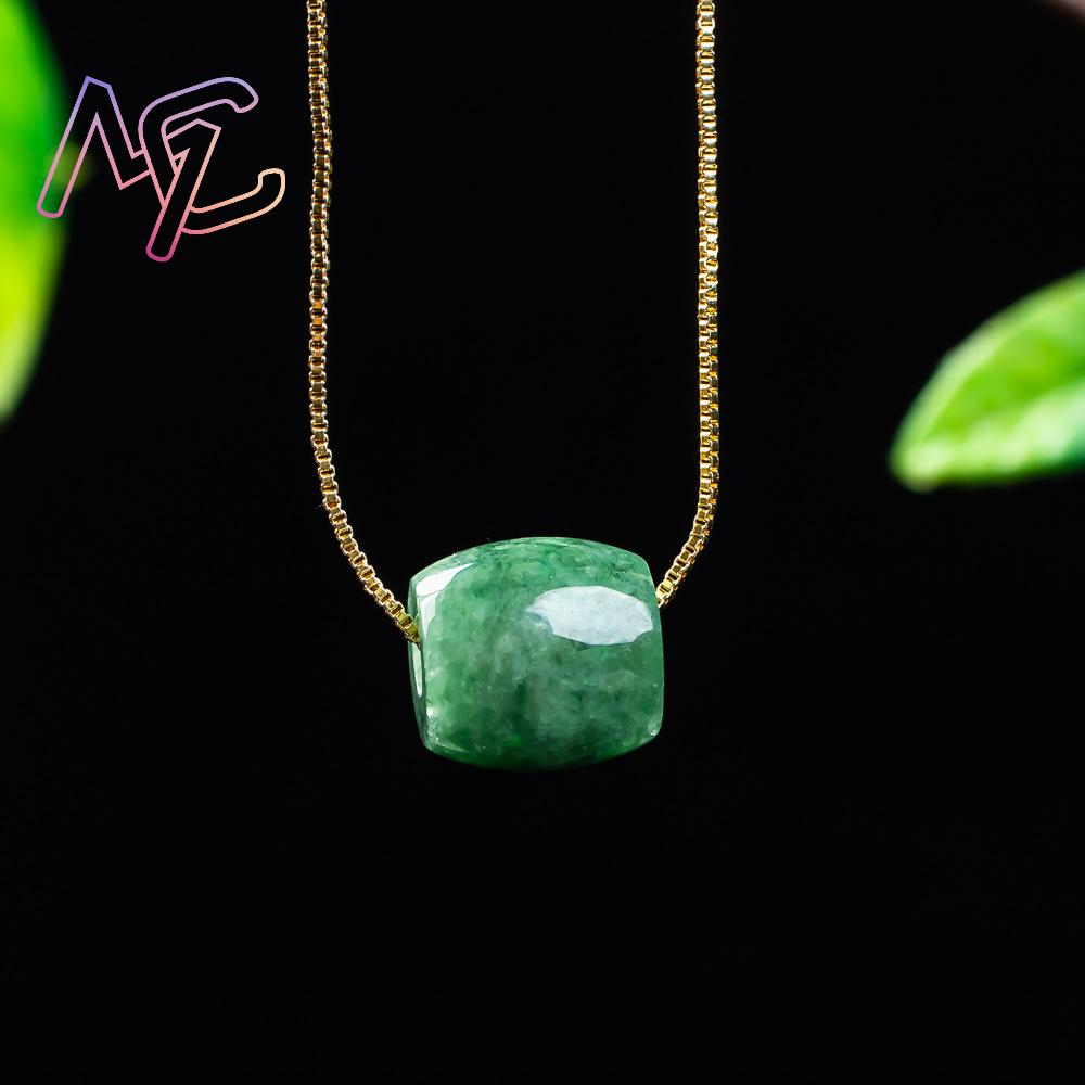 Natural Real Jade Bead Pendant - Beading 评论和价格
