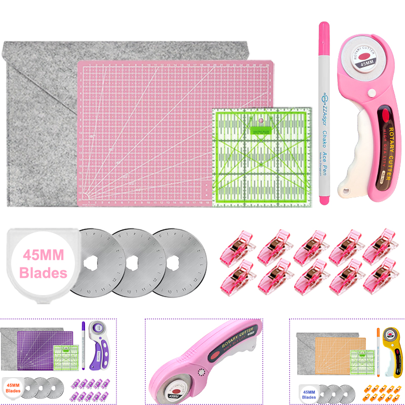 45mm Rotary Cutter with Thicke - Rotary Cutter For Fabric 45Mm 评论和价格