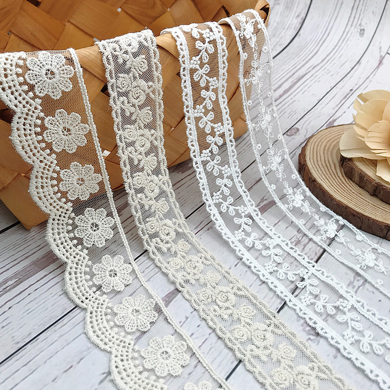 3Yards/Lot Embroidery White Be - Cotton Embroidery Thread Skeins 评论和价格