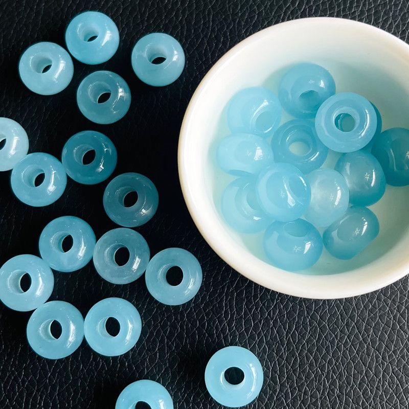 10pc Natural Sea Blue Treasure - Beading 评论和价格
