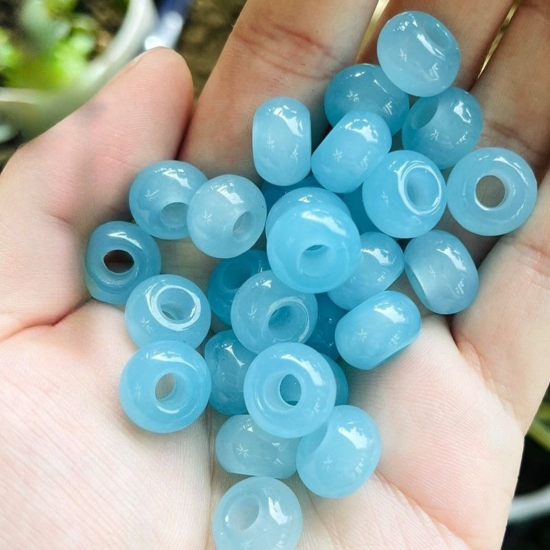 10pc Natural Sea Blue Treasure - Beading 评论和价格