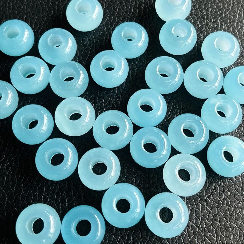 10pc Natural Sea Blue Treasure - Beading 评论和价格